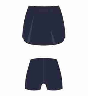 Alternative view of FALDA ASICS COURT W