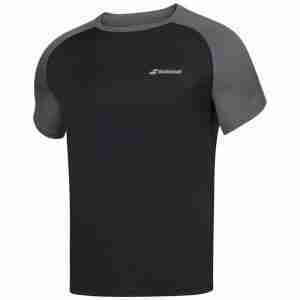CAMISETA BABOLAT PLAY CREW NECK TEE NEGRA