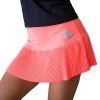 FALDA BB PLISADA Wimbledon Coral Fluor