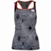 CAMISETA LOTTO TENNIS TECH TANK BLANCO NEGRO