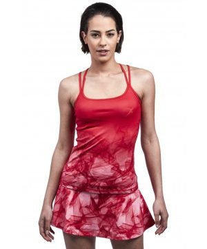 CAMISETA DROP SHOT LYRA ROJA