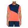 ASICS POLO CLUB AZUL/CORAL 412