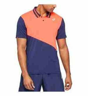 ASICS POLO CLUB CORAL/AZUL 801