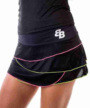 Falda BB Lyra Black-Pink-Yellow