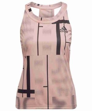 Adidas Camiseta Club Graph Tank Mauve