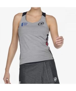 Bullpadel Camiseta Mujer Ravolta Gris Medio Vigore