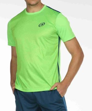 Bullpadel Camiseta Caucasi Verde Fluor