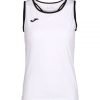Joma Camiseta Break Top Blanco-Negro