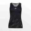 Head Camiseta Play Tech Women Negra