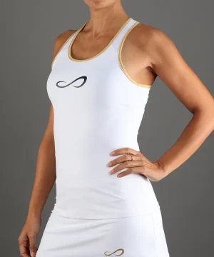 Endless Camiseta Minimal  White-Gold