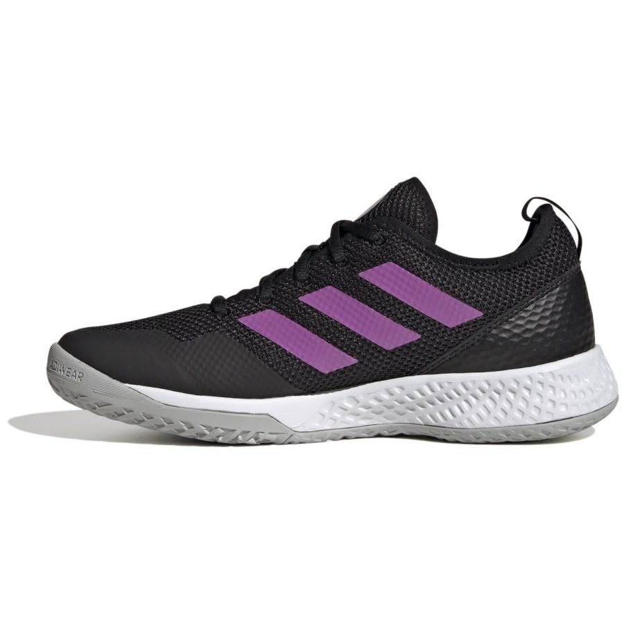 Zapatillas CourtFlash W Core Black Semipulse Lilac - Imagen 4