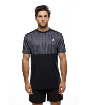 Camiseta Drop Shot Tech Ancor Jmd Negro