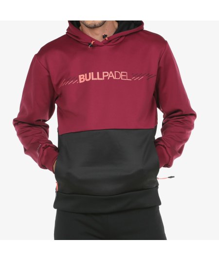 Bullpadel Sudadera Imbuim M Vino Burdeos