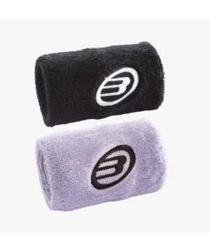 Bullpadel Muñequera Negro-Malva