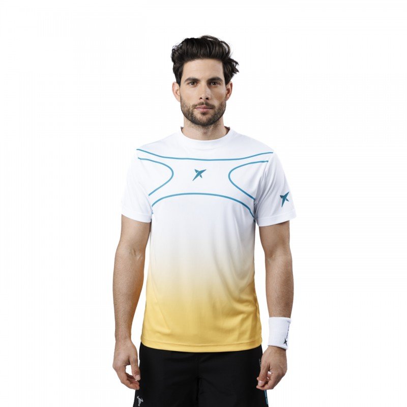 CAMISETA DROP SHOT ALSAI CAMPA BLANCO