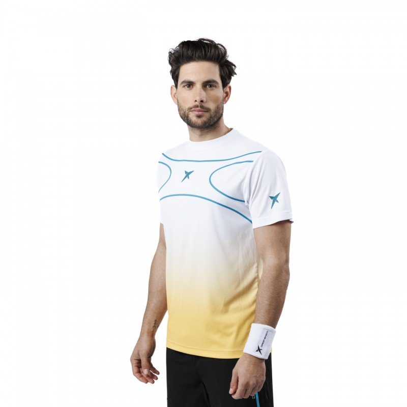 CAMISETA DROP SHOT ALSAI CAMPA BLANCO - Imagen 2