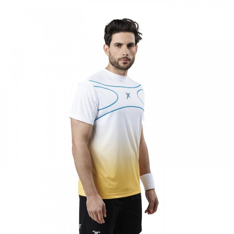 CAMISETA DROP SHOT ALSAI CAMPA BLANCO - Imagen 4