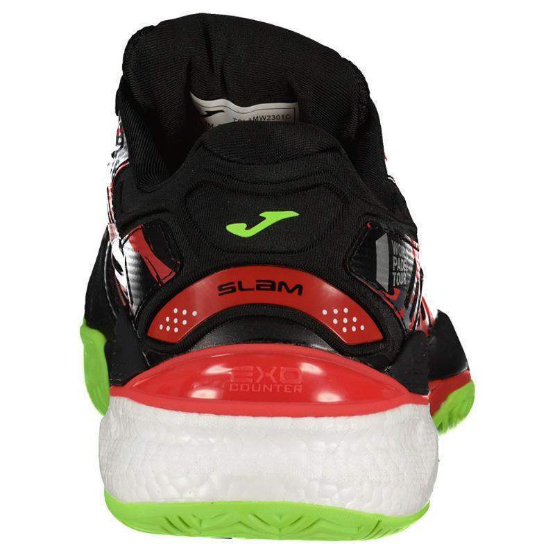 Joma Slam Men 2301 Black-Red - Imagen 4