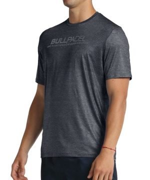 Bullpadel Camiseta Leteo Negra Vigore