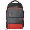 Mochila Luxury Open Series Negro/Rojo