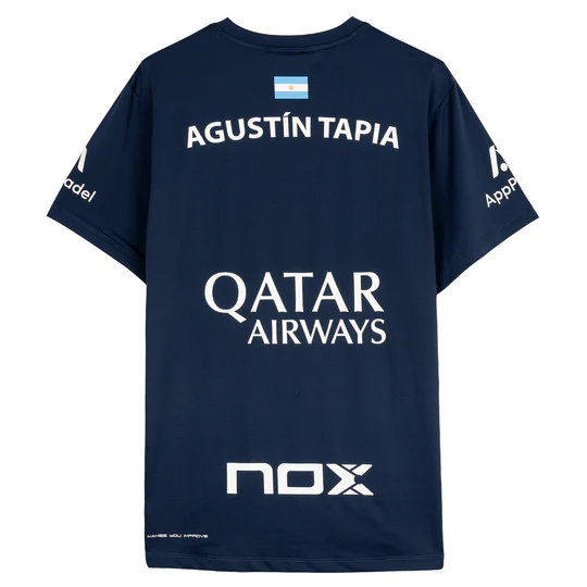 Nox Camiseta Augustin Tapia Dark Blue - Imagen 2