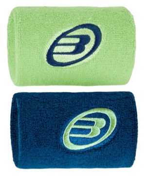 Bullpadel Muñequera Verde-Azul Oscuro