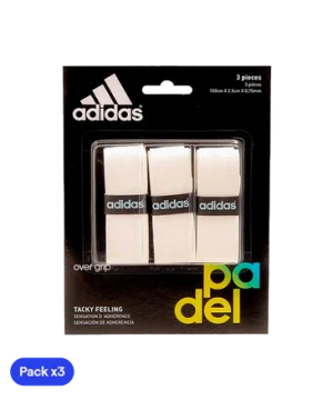 Adidas Overgrip Blanco perforado 3
