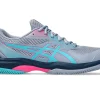 Asics Game FF Padel Grey Blue/Energy Aqua