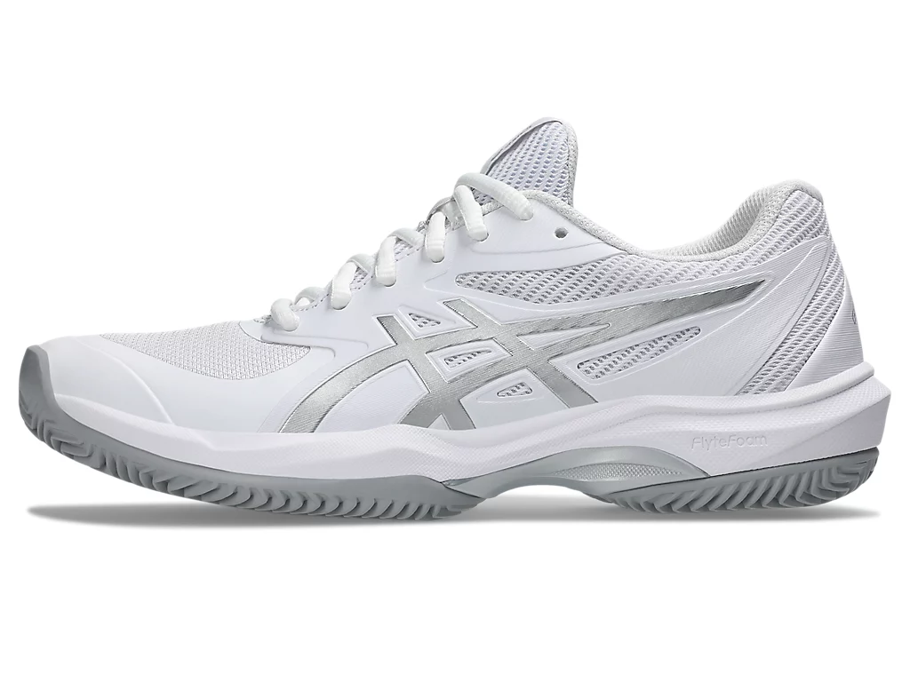 Asics Zapatillas Game FF Clay-OC White -Silver - Imagen 3
