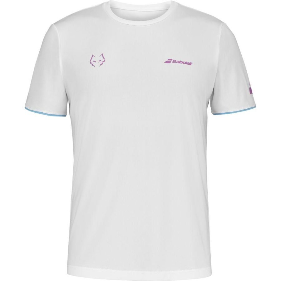 Babolat Camiseta Neck Tee Lebron White