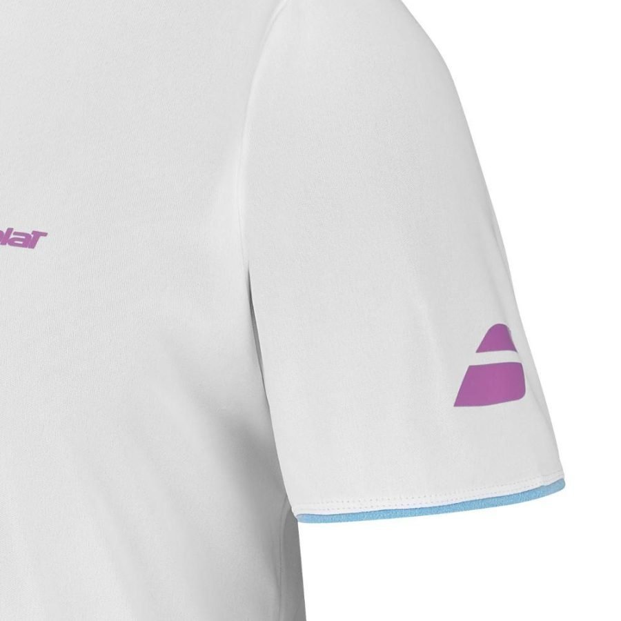 Babolat Camiseta Neck Tee Lebron White - Imagen 3