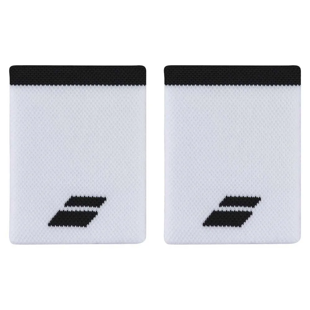 Babolat Muñequera White-Black