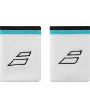 Babolat Muñequera White-Estate blue