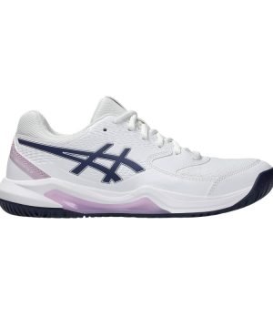 Asics Gel-Dedicate 8 Clay White-Indigo Fog