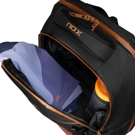 Nox Mochila Open Series Black-Brown - Imagen 3