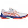Asics Game FF Padel-White-Vivid Coral