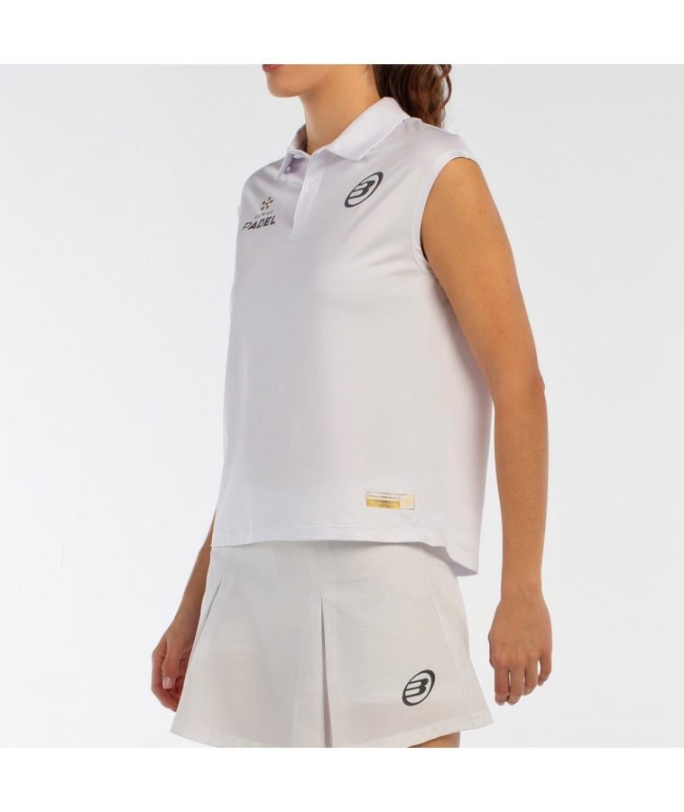 Bullpadel Polo Acido Blanco - Imagen 4