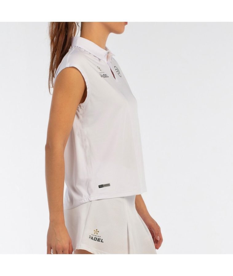 Bullpadel Polo Acido Blanco - Imagen 2