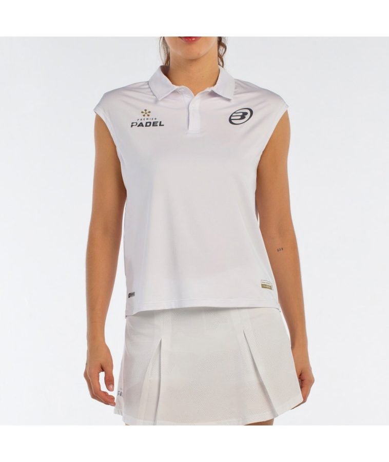 Bullpadel Polo Acido Blanco