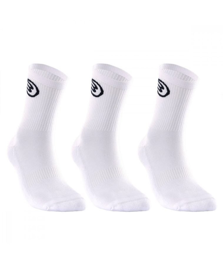 Bullpadel Calcetines pack 3 252-Blanco