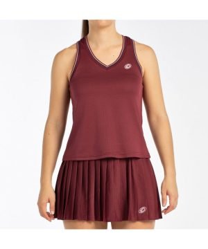 BULLPADEL  CAMISETA  AZA VINO BURDEOS