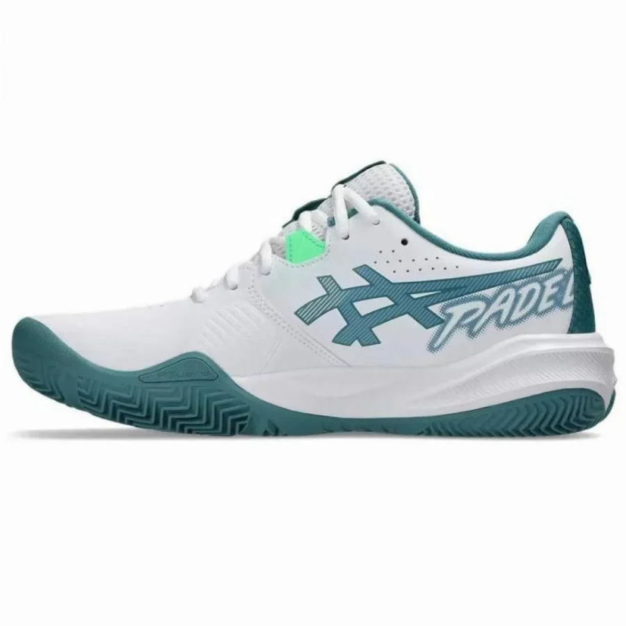 Asics Challenger 15 Padel White-Misty Pine - Imagen 2