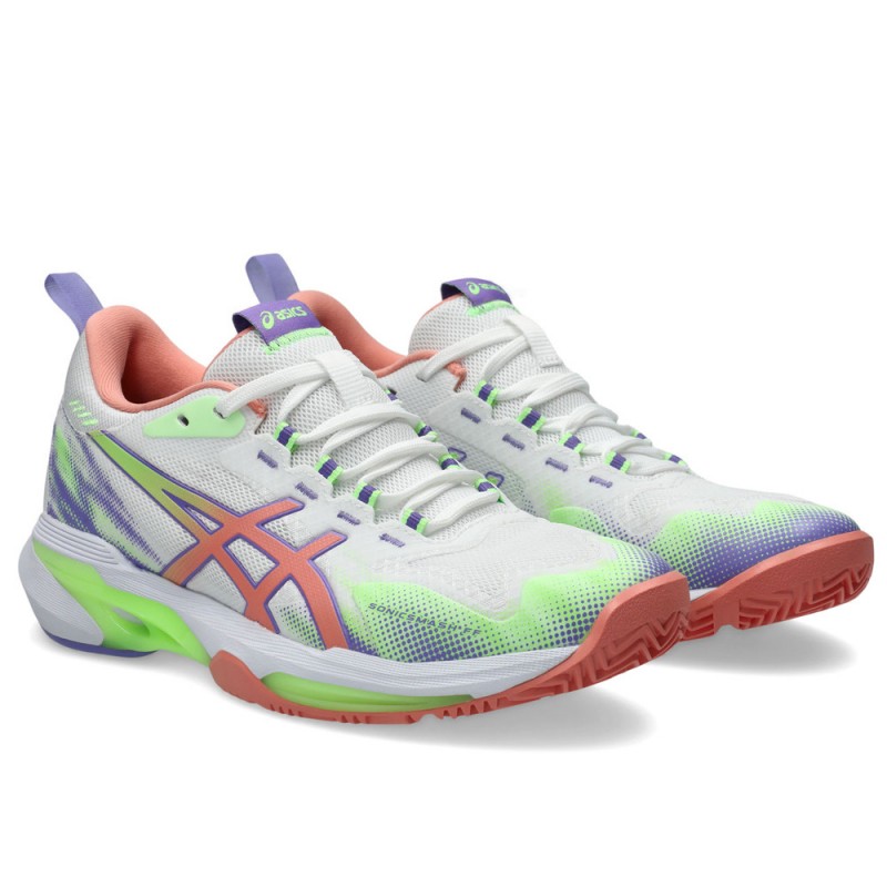 Asics Sonicsmash FF White-Guava - Imagen 3