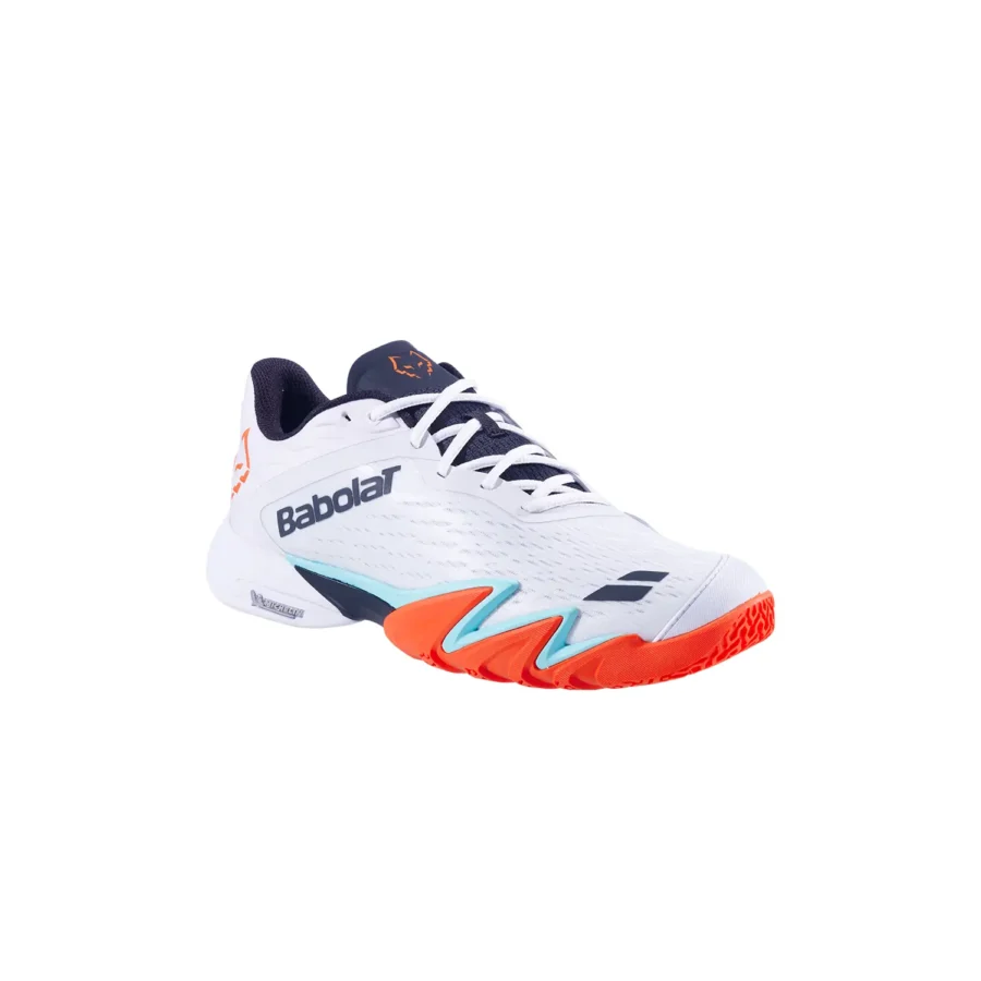 BABOLAT PREMURA 3 JUAN LEBRON BLANCO/NARANJA - Imagen 2