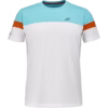 Babolat Crew Neck Tee White -White
