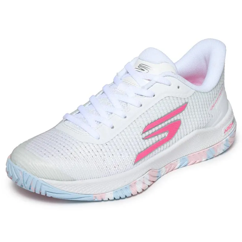Zapatillas de Padel Skechers Viper Court Pro 2.0 Blanco Mujer - Imagen 2