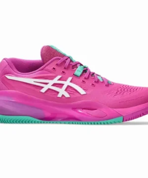 Zapatillas de Padel Asics Gel Resolution X Clay Rosa Blanco