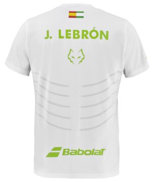 Camiseta Babolat Tee Replica Lebron blanca