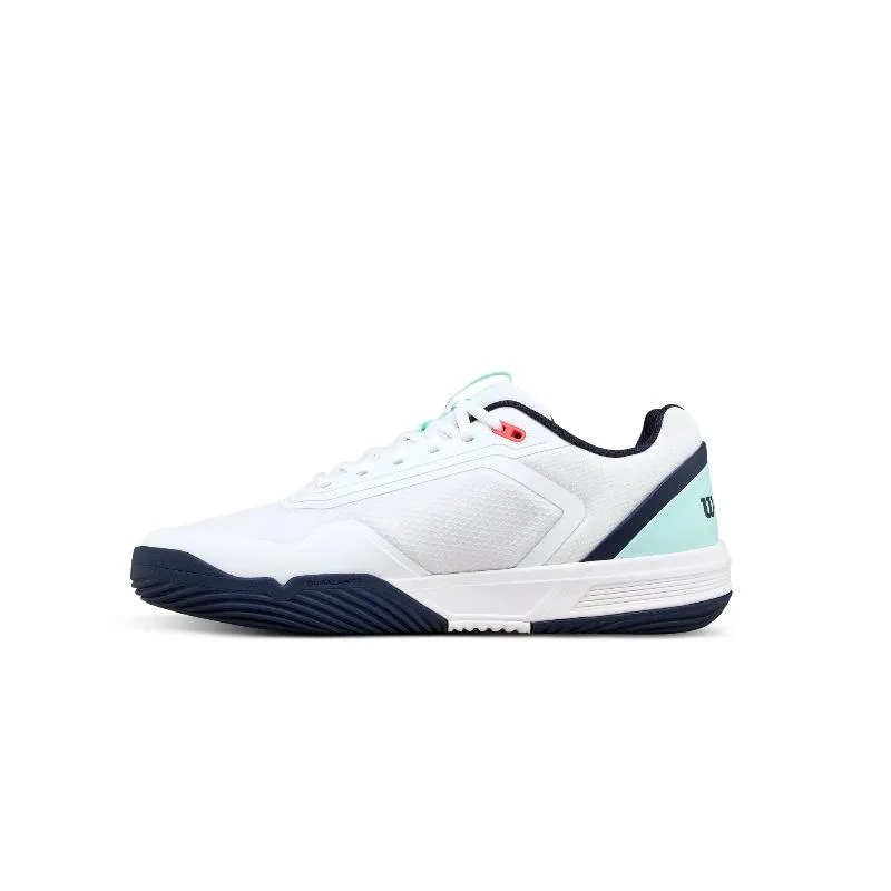 Zapatillas de Padel Wilson Courtglide Padel Blanco Aguamarina - Imagen 2