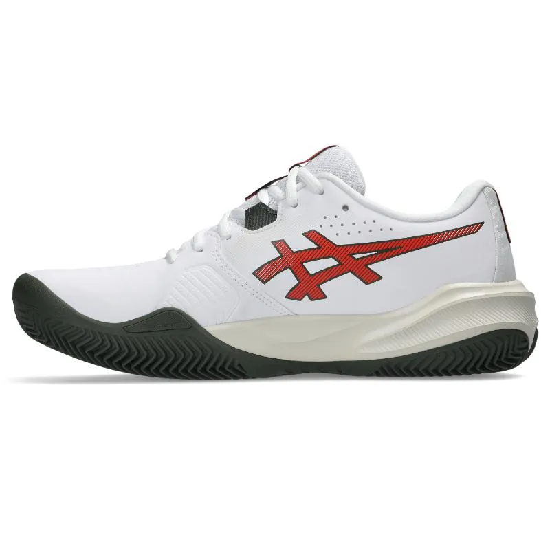 Zapatillas de Padel Asics Gel Challenger 15 Clay Blanco Rojo - Imagen 2